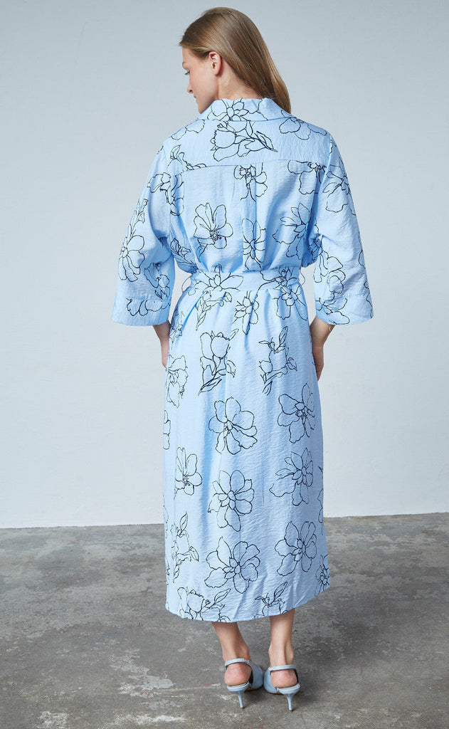 Sisters Point Kjole - Valya - L. Blue/Navy