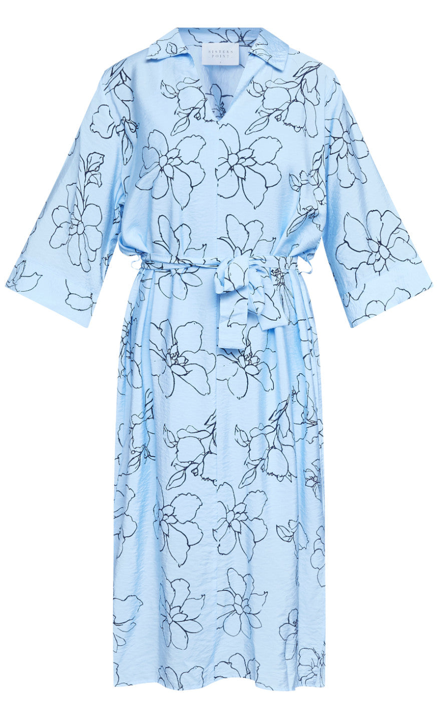 Sisters Point Kjole - Valya - L. Blue/Navy