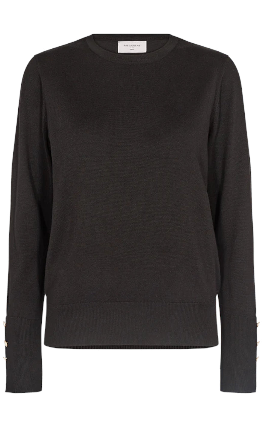 Freequent Pullover - Katie - Desert Taupe Melange