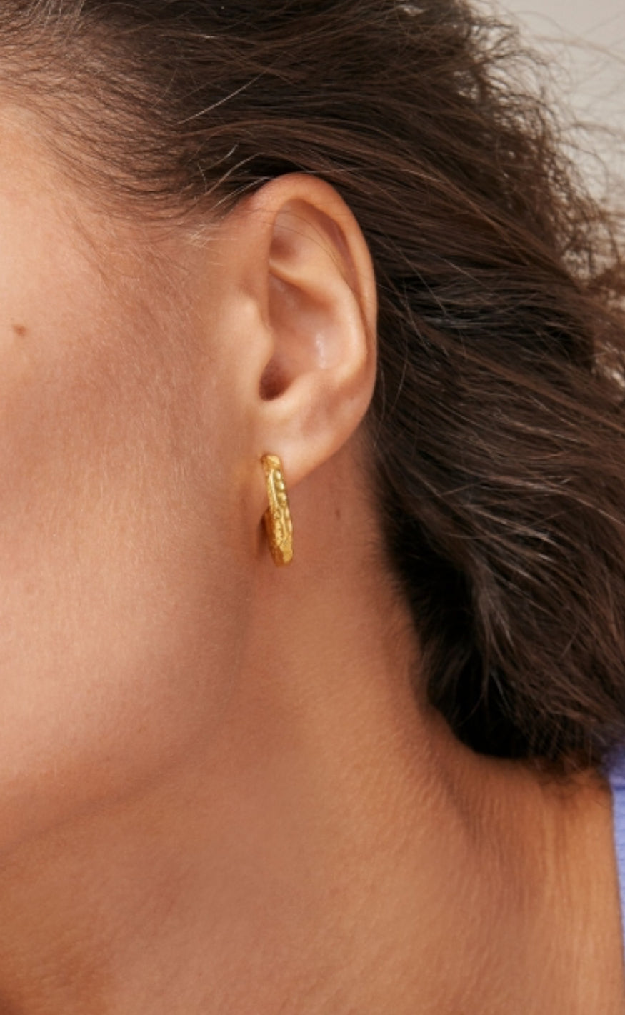 ENAMEL Copenhagen Øreringer - Hali - Gold