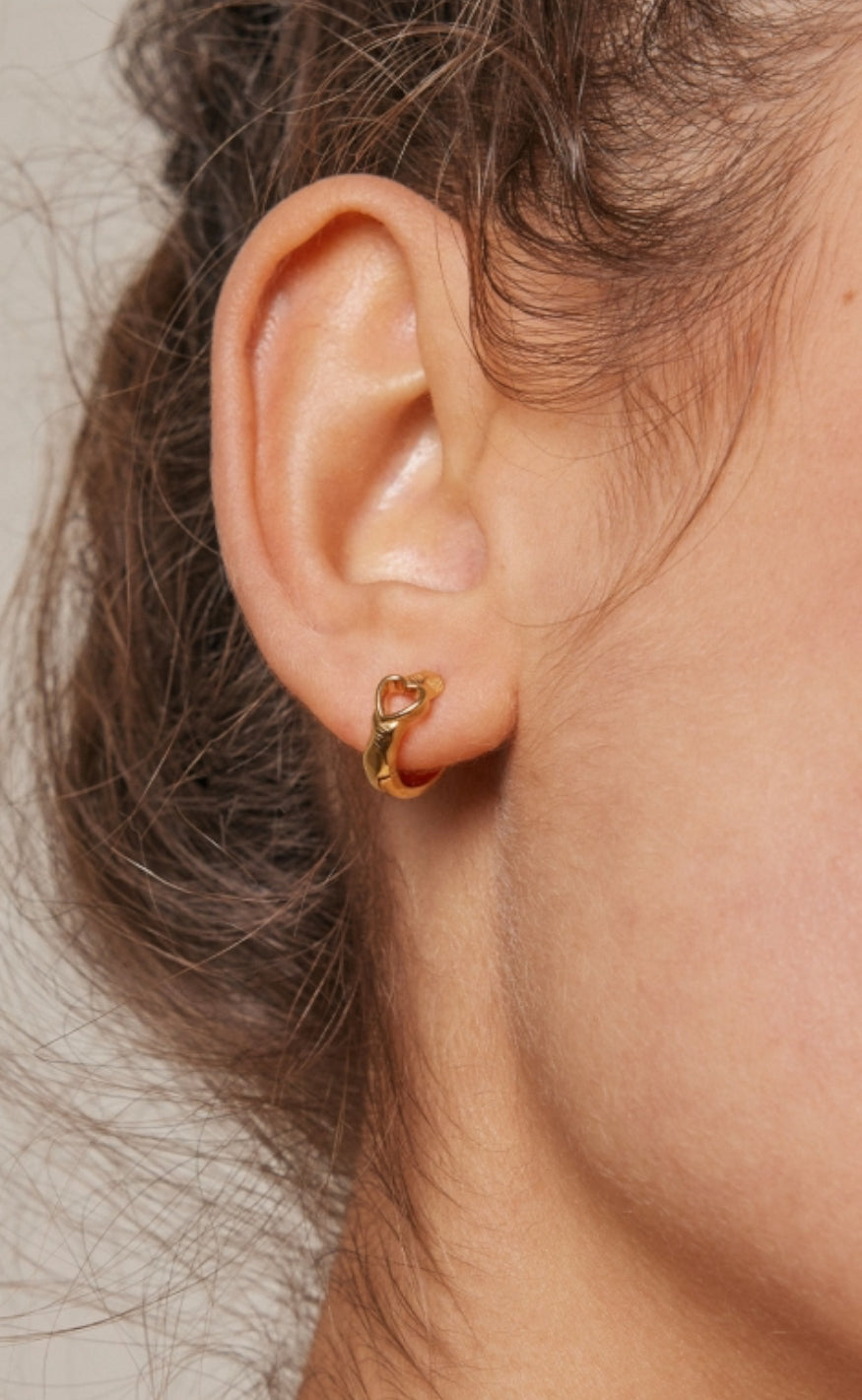 ENAMEL Copenhagen Øreringer - Kajsa - Gold