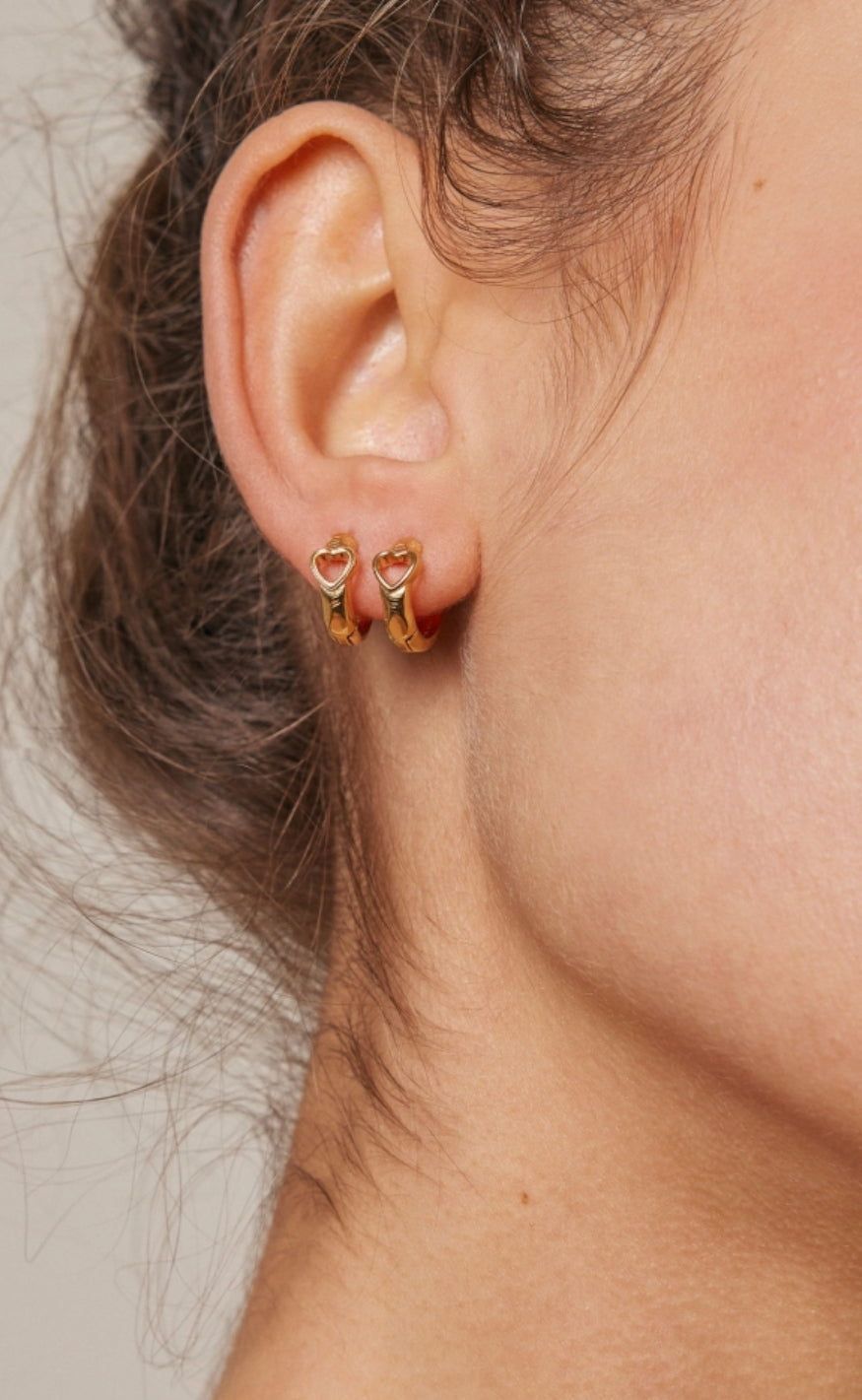 ENAMEL Copenhagen Øreringer - Kajsa - Gold