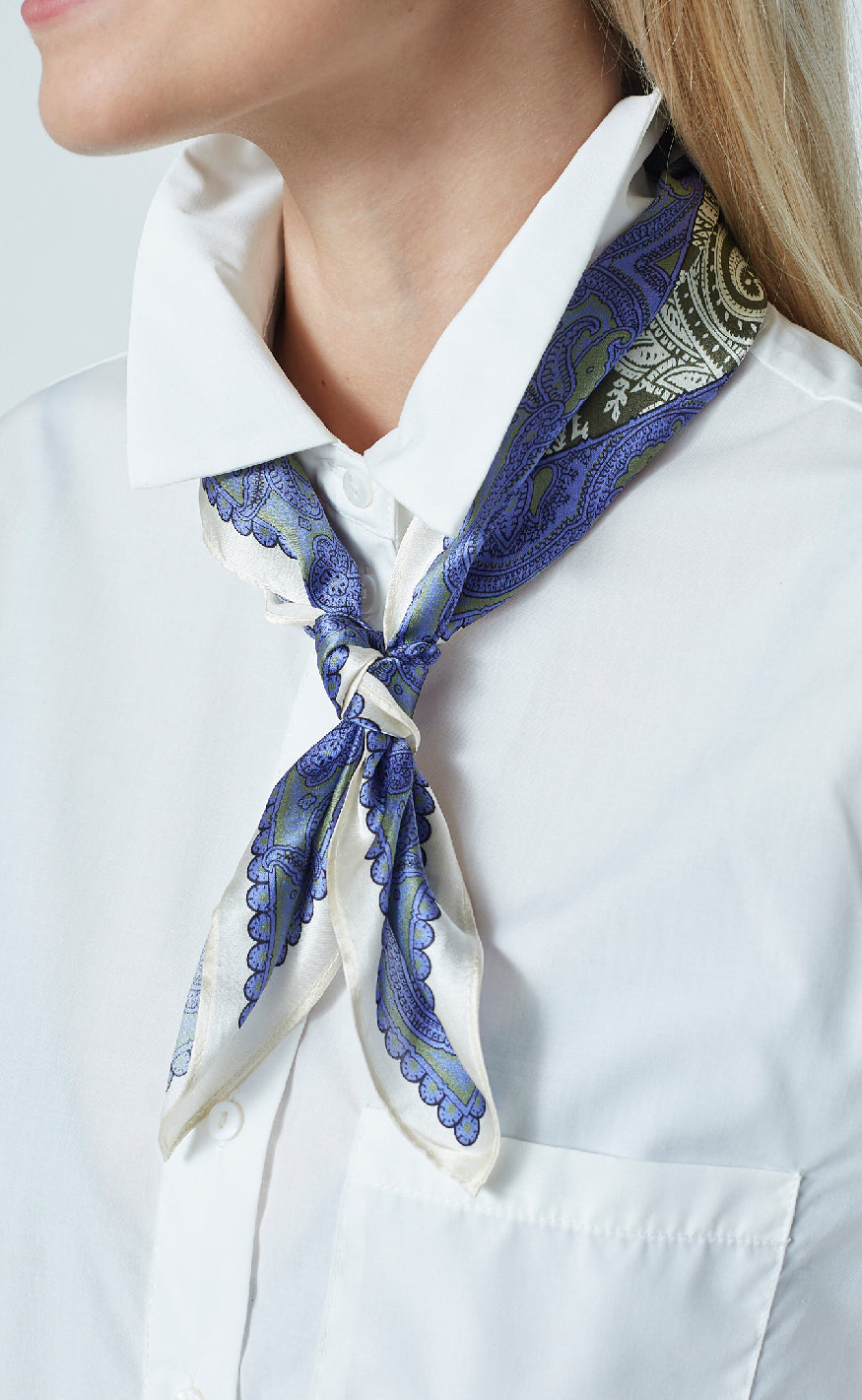 Sisters Point Skjerf - Scarf-500 - Khaki Comb.