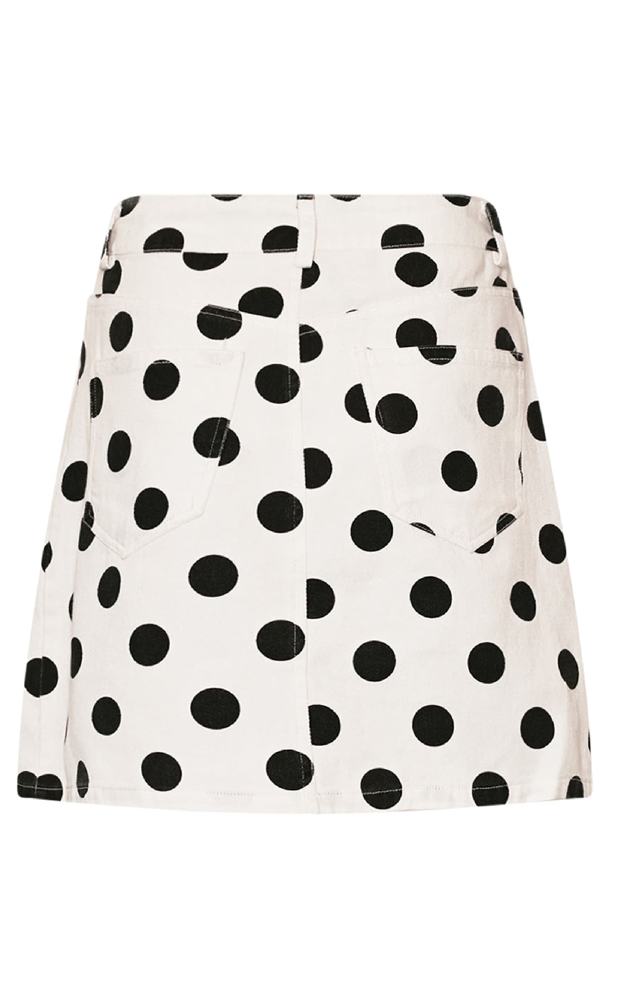 Noella Skjørt - Kambria - Carmella White Print