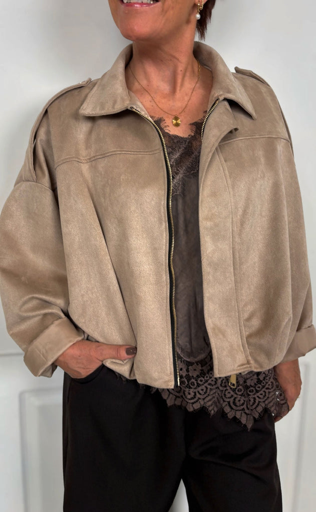 Marta Du Chateau Jakke - Kamelia - Beige