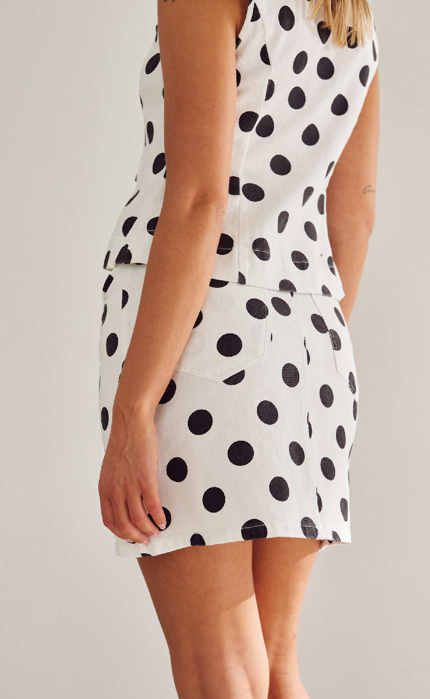 Noella Skjørt - Kambria - Carmella White Print