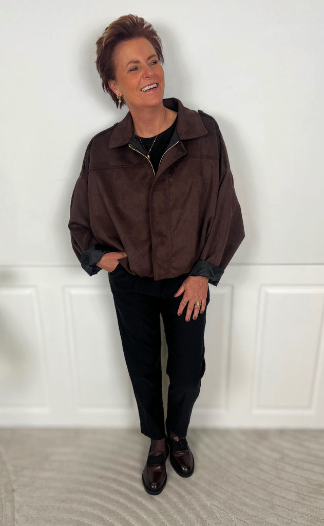 Marta Du Chateau Jakke - Kamelia - Moro