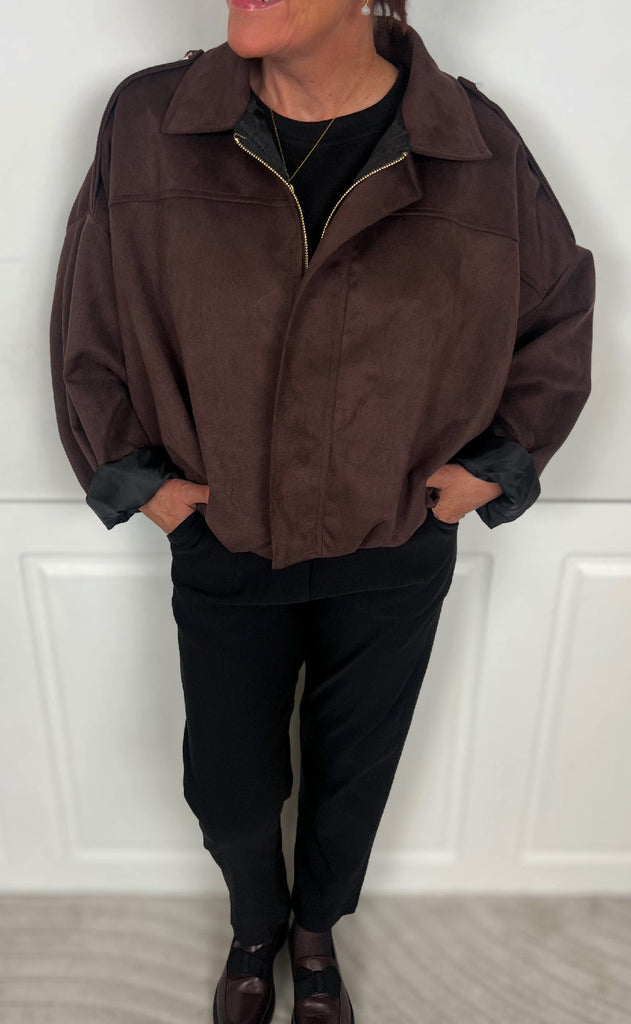 Marta Du Chateau Jakke - Kamelia - Moro