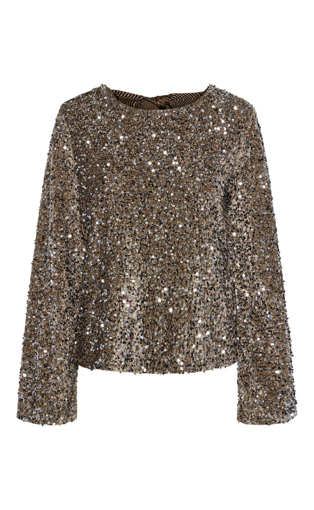 Pieces Topp - Kam - Grey