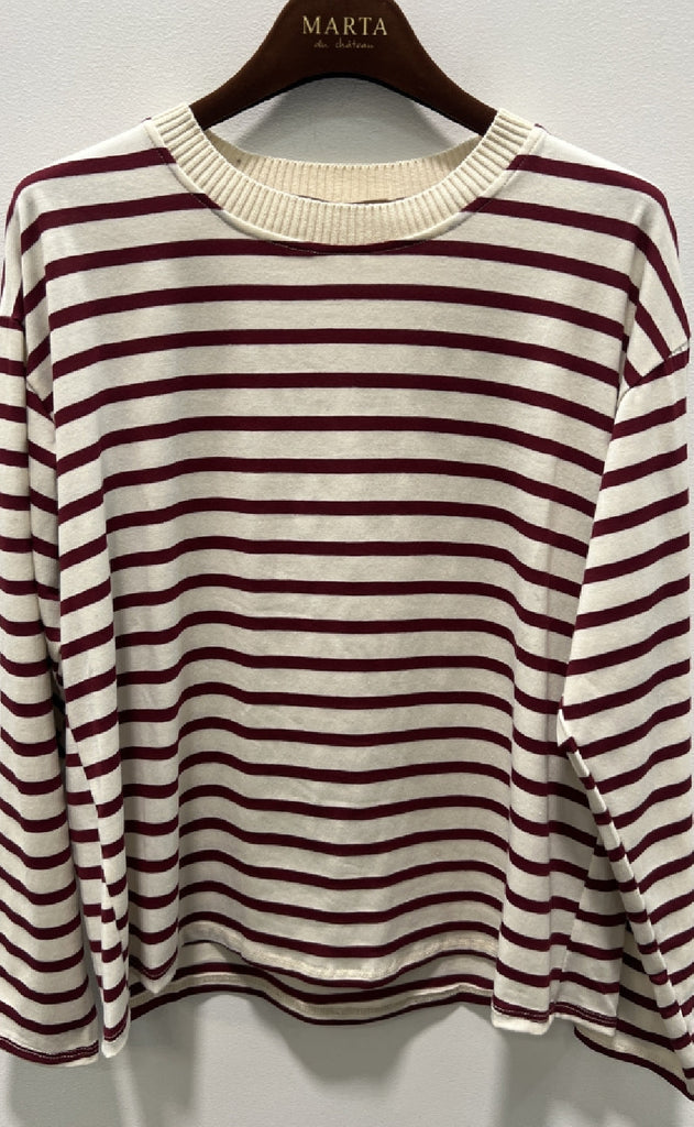 Marta Du Chateau Bluse - Kara - Bordeaux