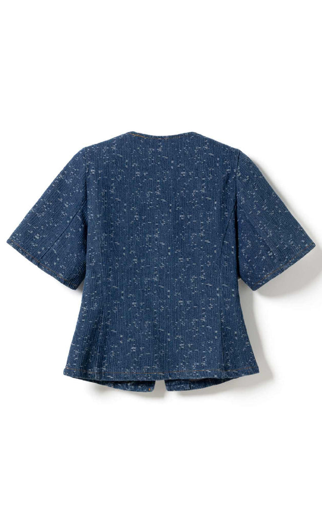 Noella Bluser - Kasaundra - Blue Wash