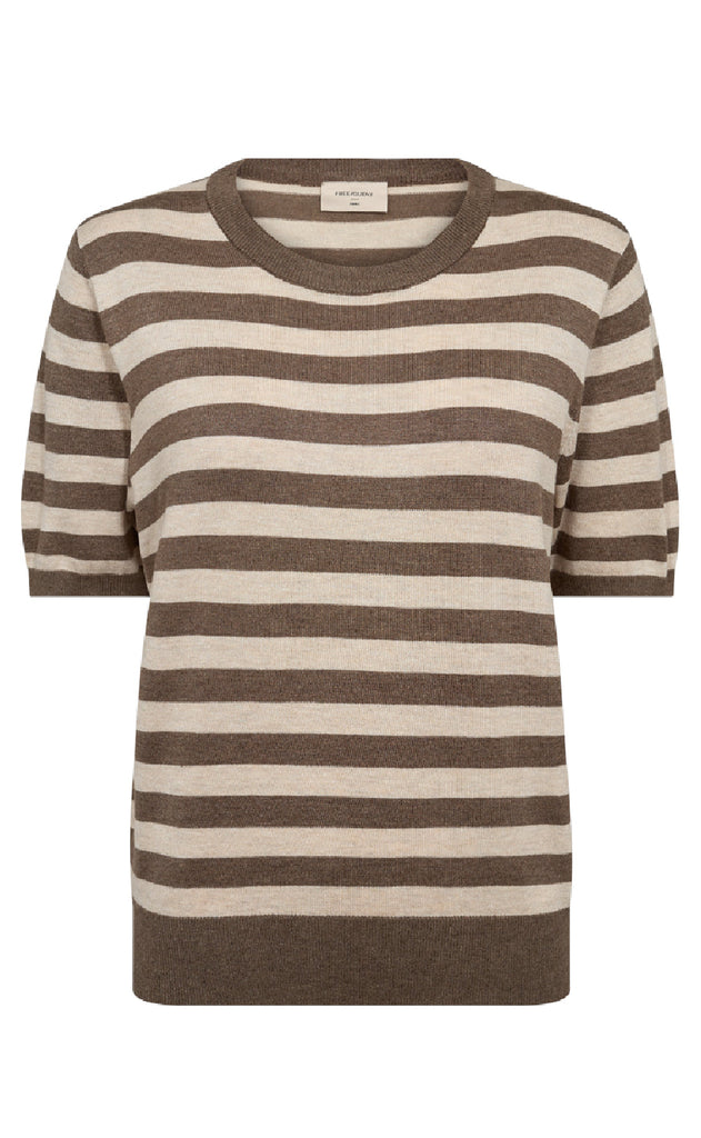 Freequent Bluse - Katie - Morel w. Moonbeam