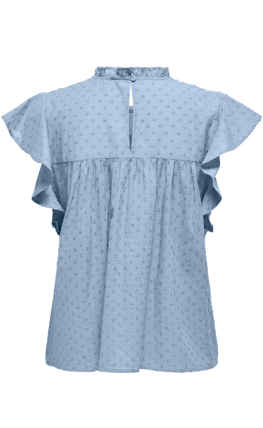 ONLY Topp - Katti - Cashmere Blue