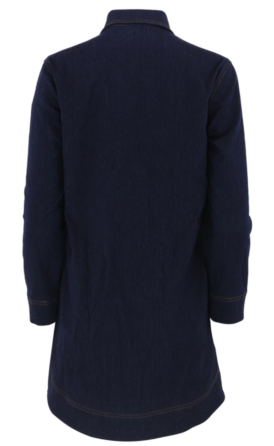 Continue Kjole - Katja - Denim Blue