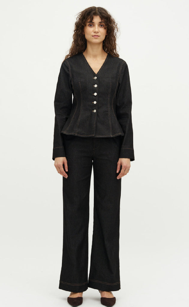 Global Funk Bluse - Kayan-G - Darkest Night