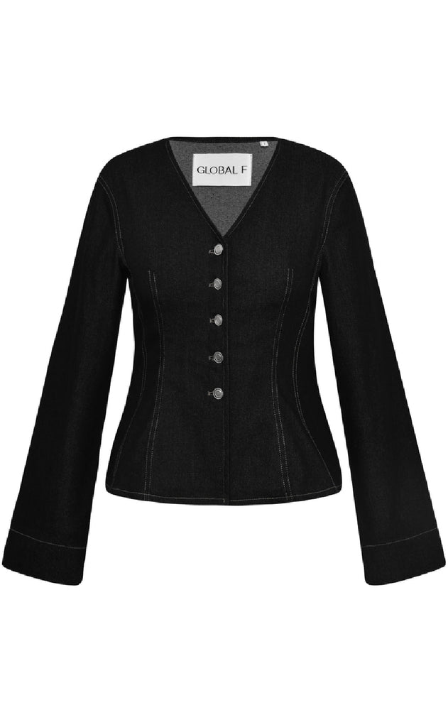 Global Funk Bluse - Kayan-G - Darkest Night