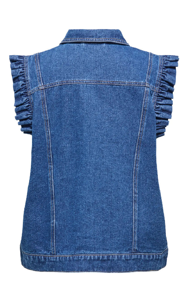 ONLY Topp - Kennedy - Medium Blue Denim