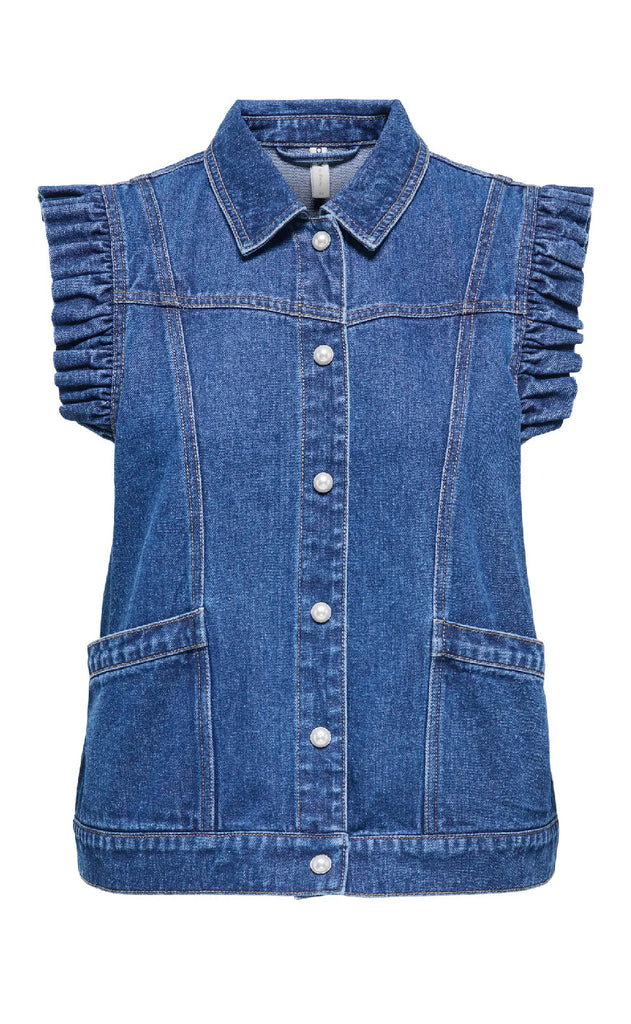 ONLY Topp - Kennedy - Medium Blue Denim