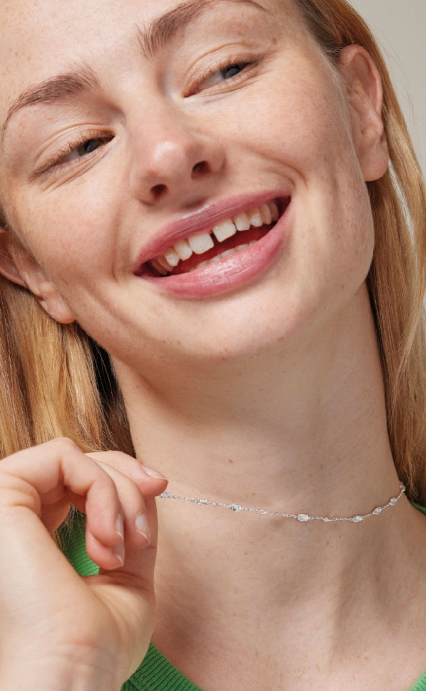 ENAMEL Copenhagen Halskjede- Kia - Silver