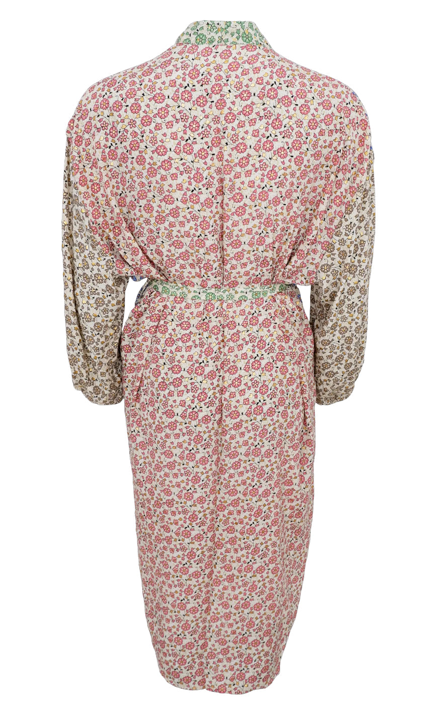 Black Colour Kimono - Luna - Daisy Mix