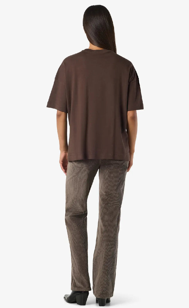 Noisy May T-shirt - Kim - Chocolate Brown
