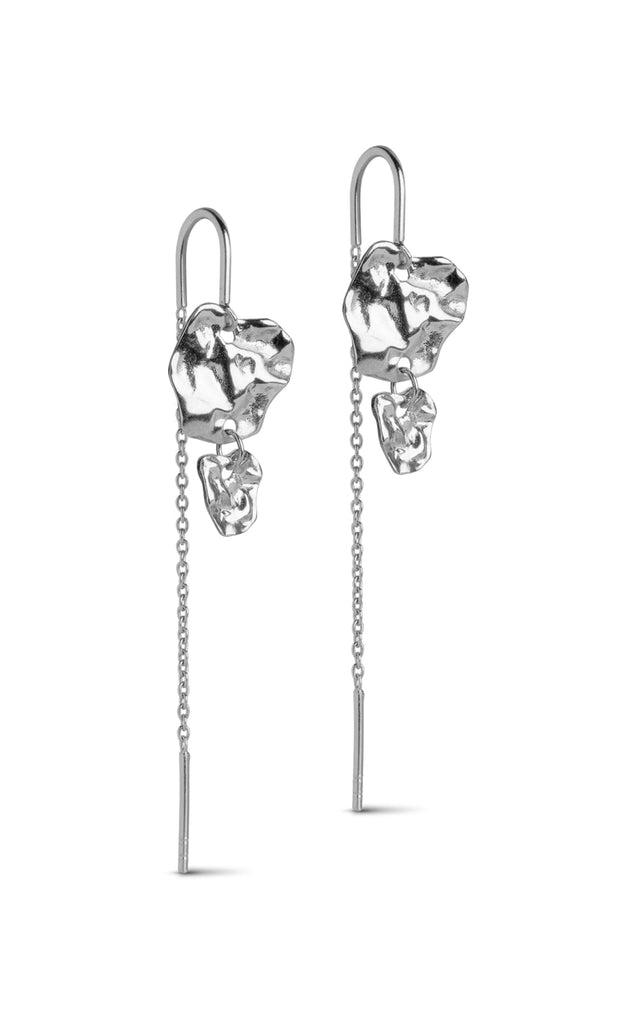 ENAMEL Copenhagen Øreringer - Kim - Silver Colour