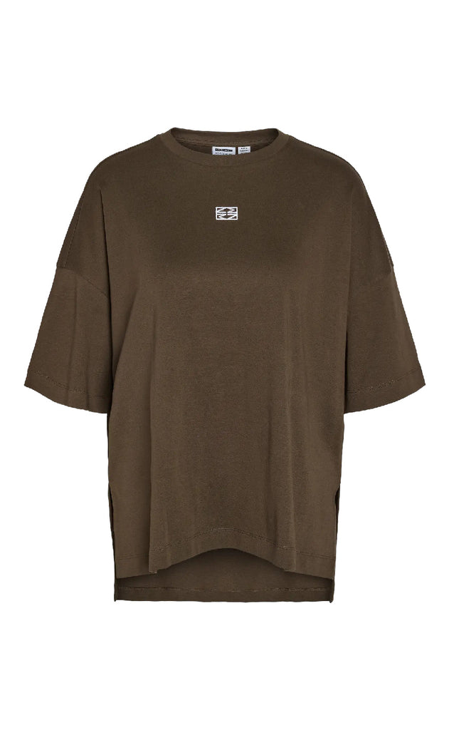 Noisy May T-shirt - Kim - Chocolate Brown