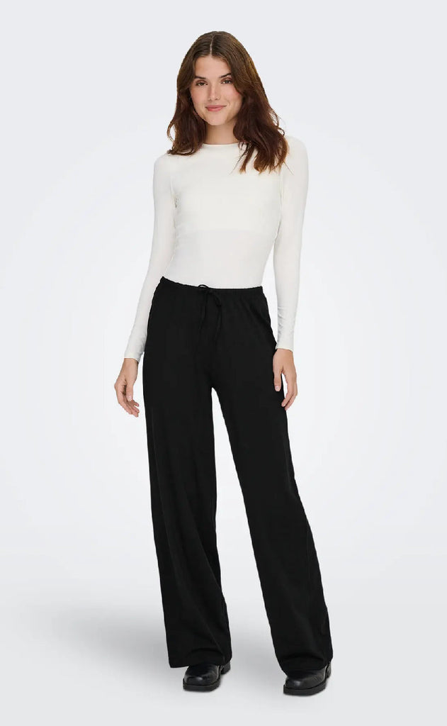 ONLY Bukser - Kiss Life - Black