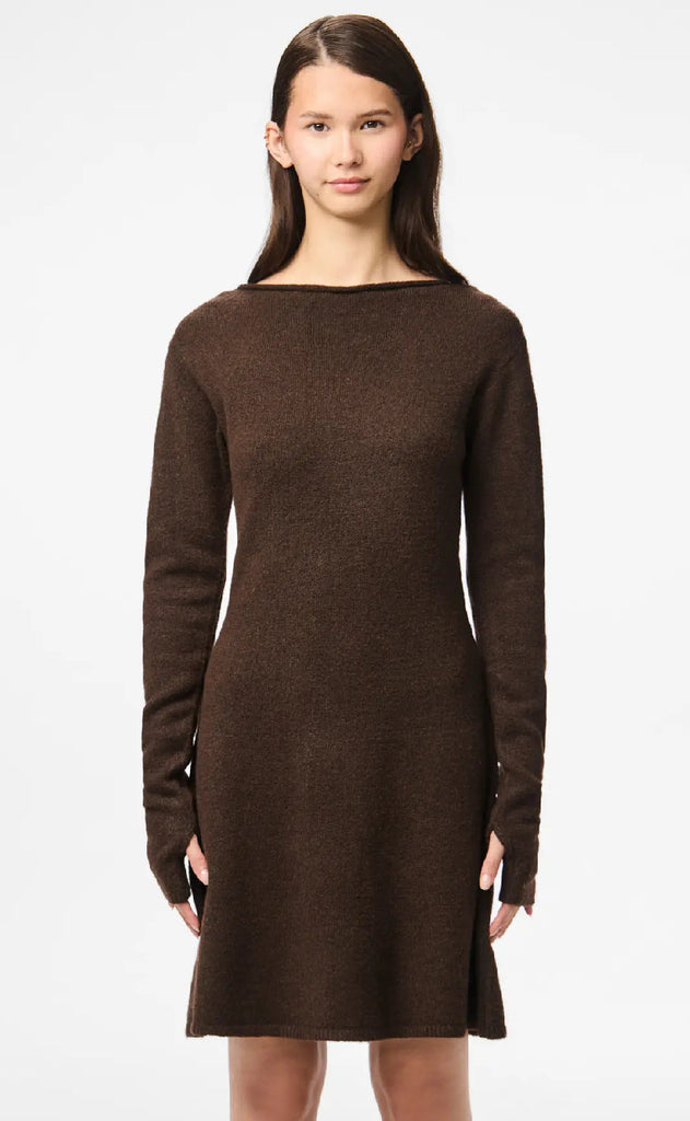 Pieces Kjole - Junna - Hot Fudge