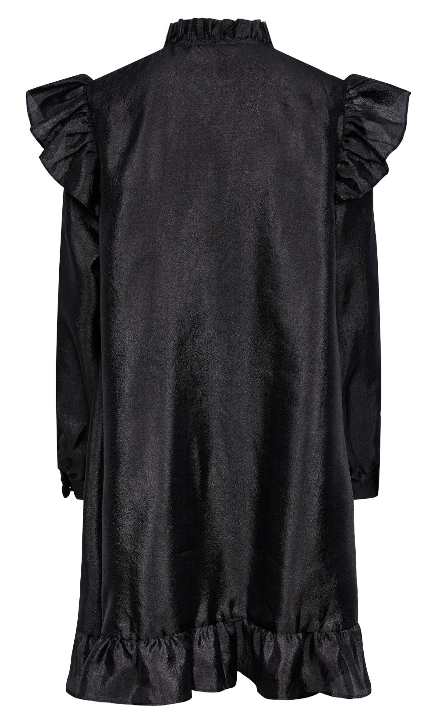Pieces Kjole - Sun - Black