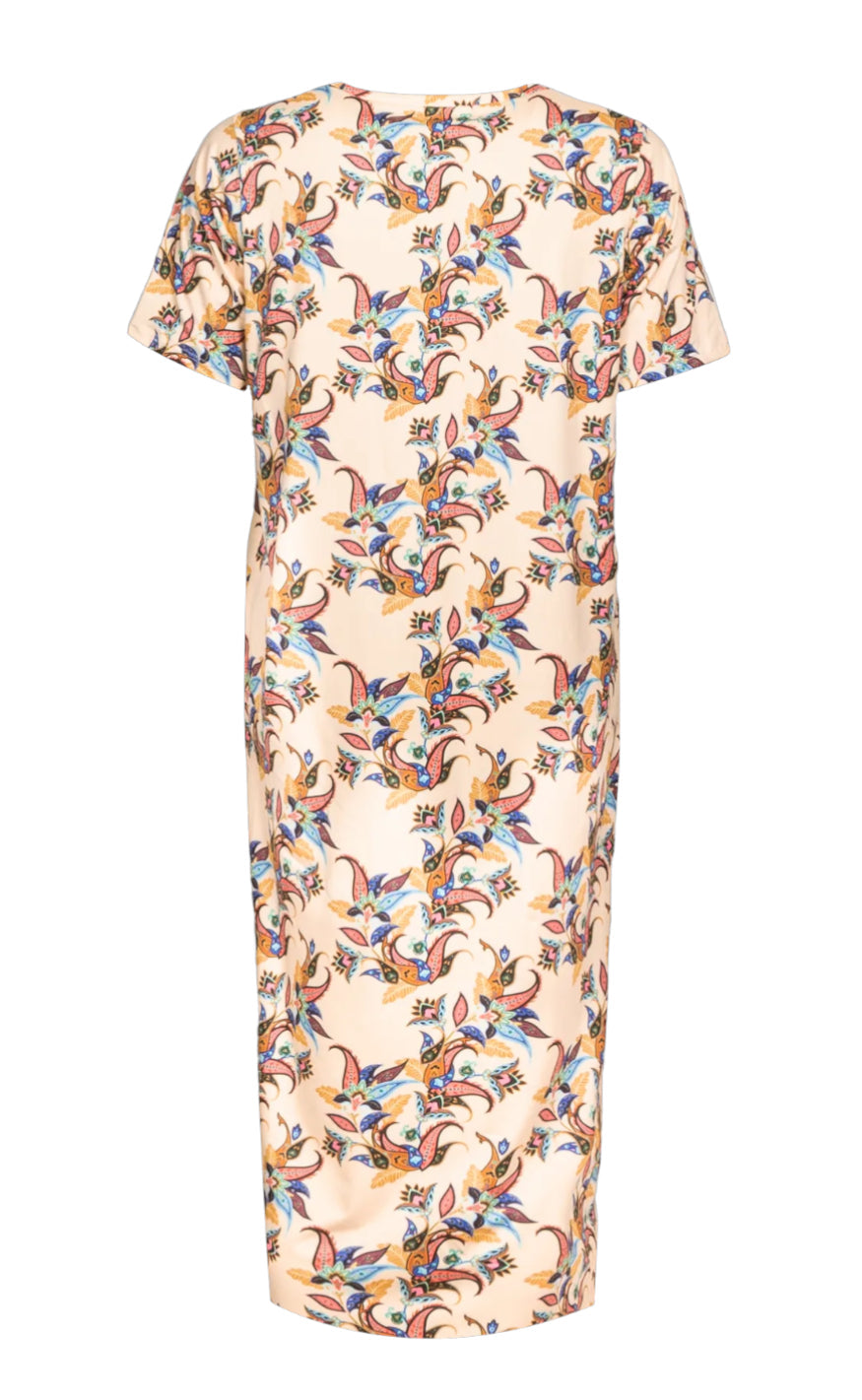 Liberte Kjole - Alma - Vanilla MultiColour Paisley