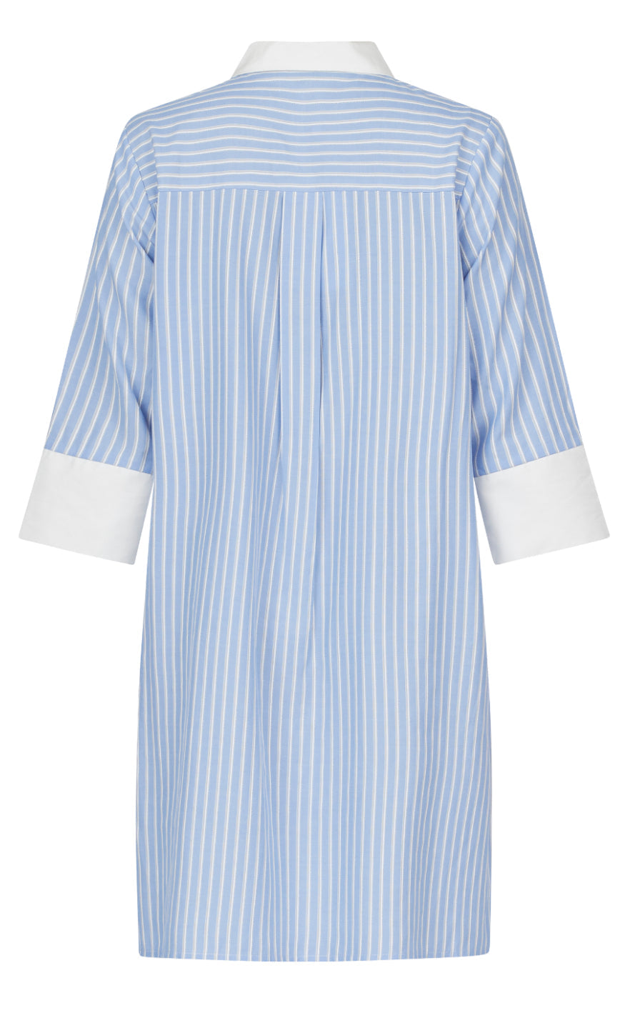 Love & Divine Kjole - Love441-34  -  Blue Stripe