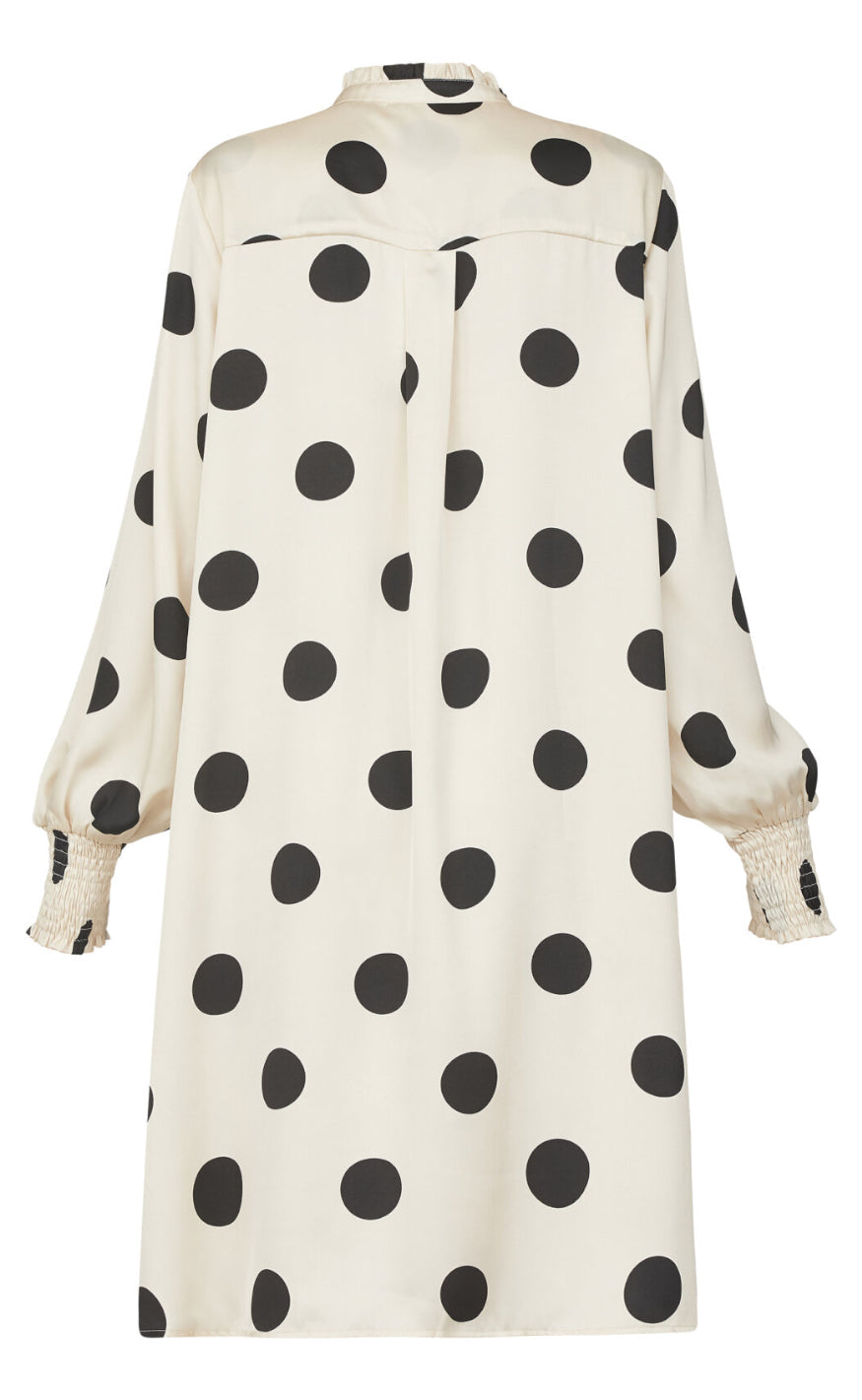 Love & Divine Kjole - Love876-6 - Cream Dot