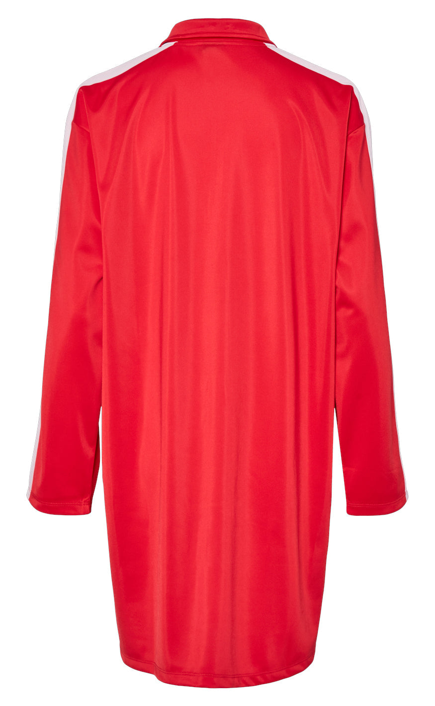 Pieces Kjole - Grace - High Risk Red/Pink A Boo Stripe