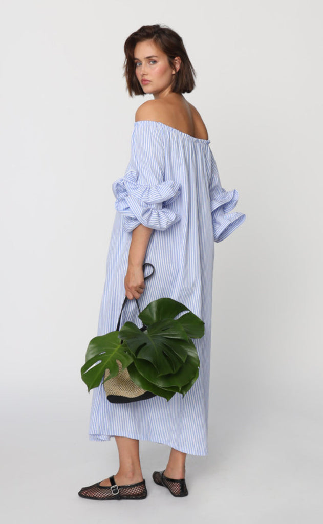 Cras Kjole - Ita - Blue Stripe