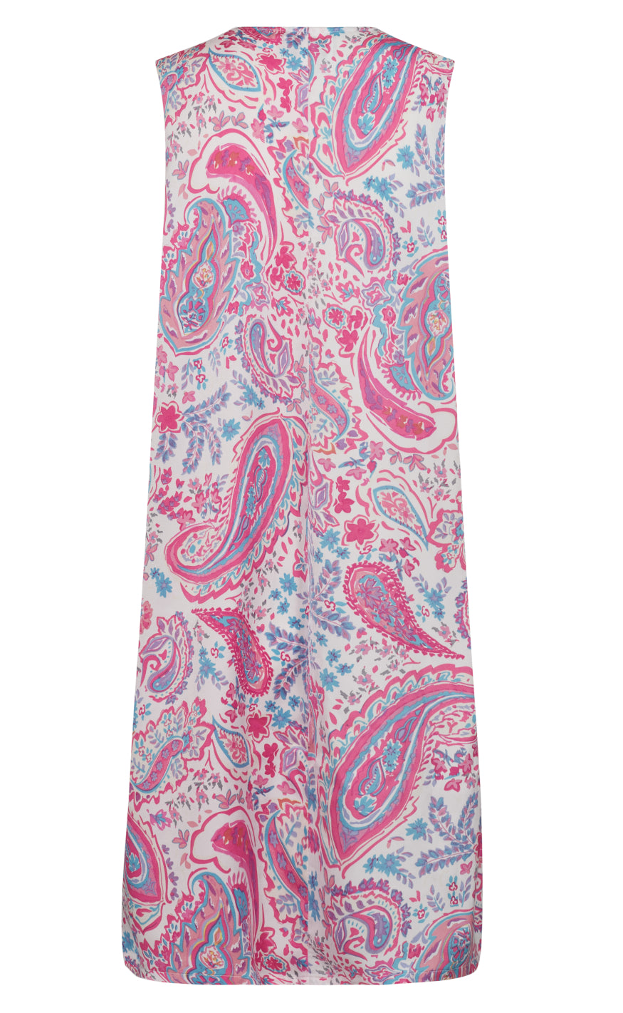 Liberte Kjole - Elin - Pink Paisley