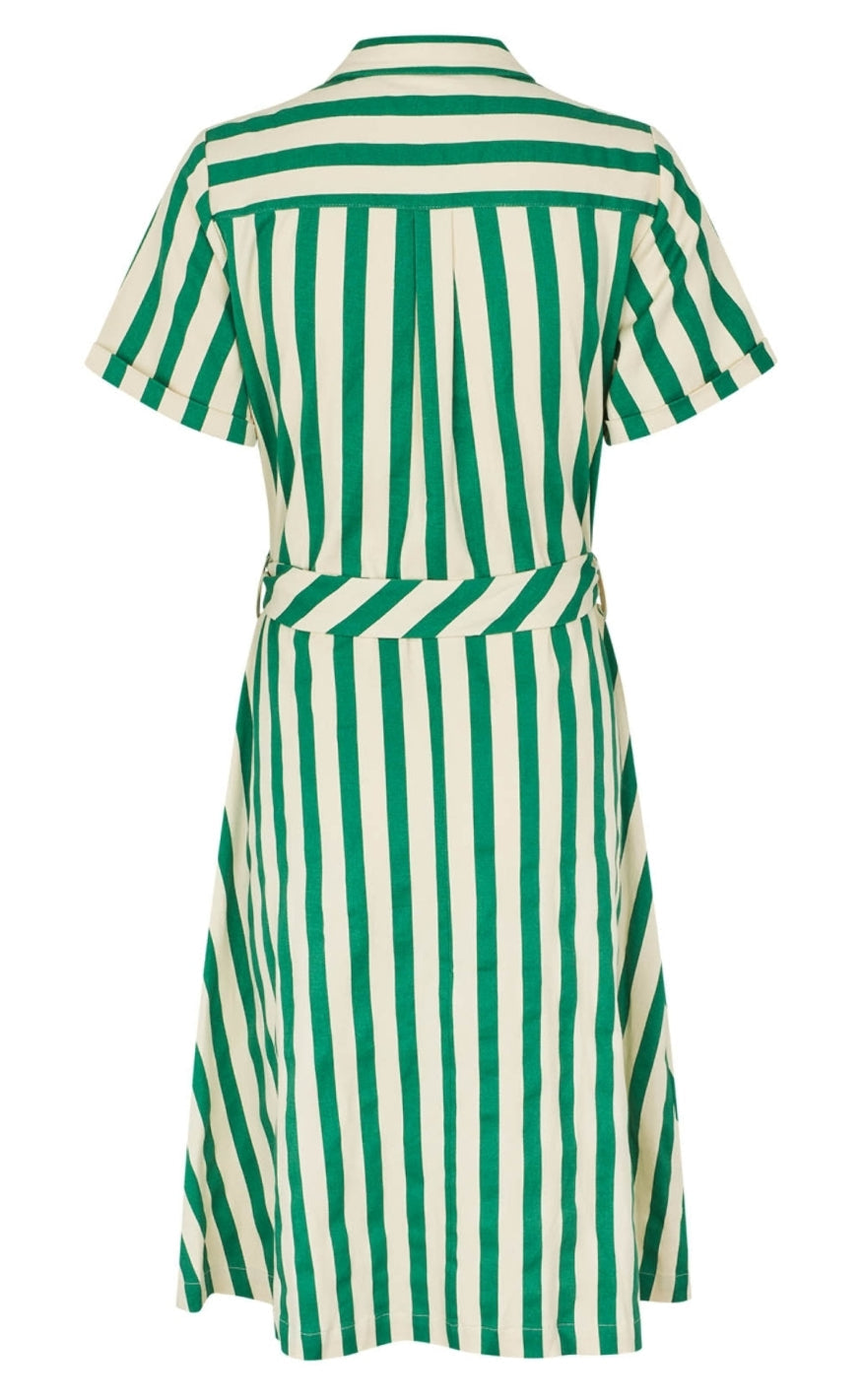 Lollys Laundry Kjole - Tulle Midi - Green
