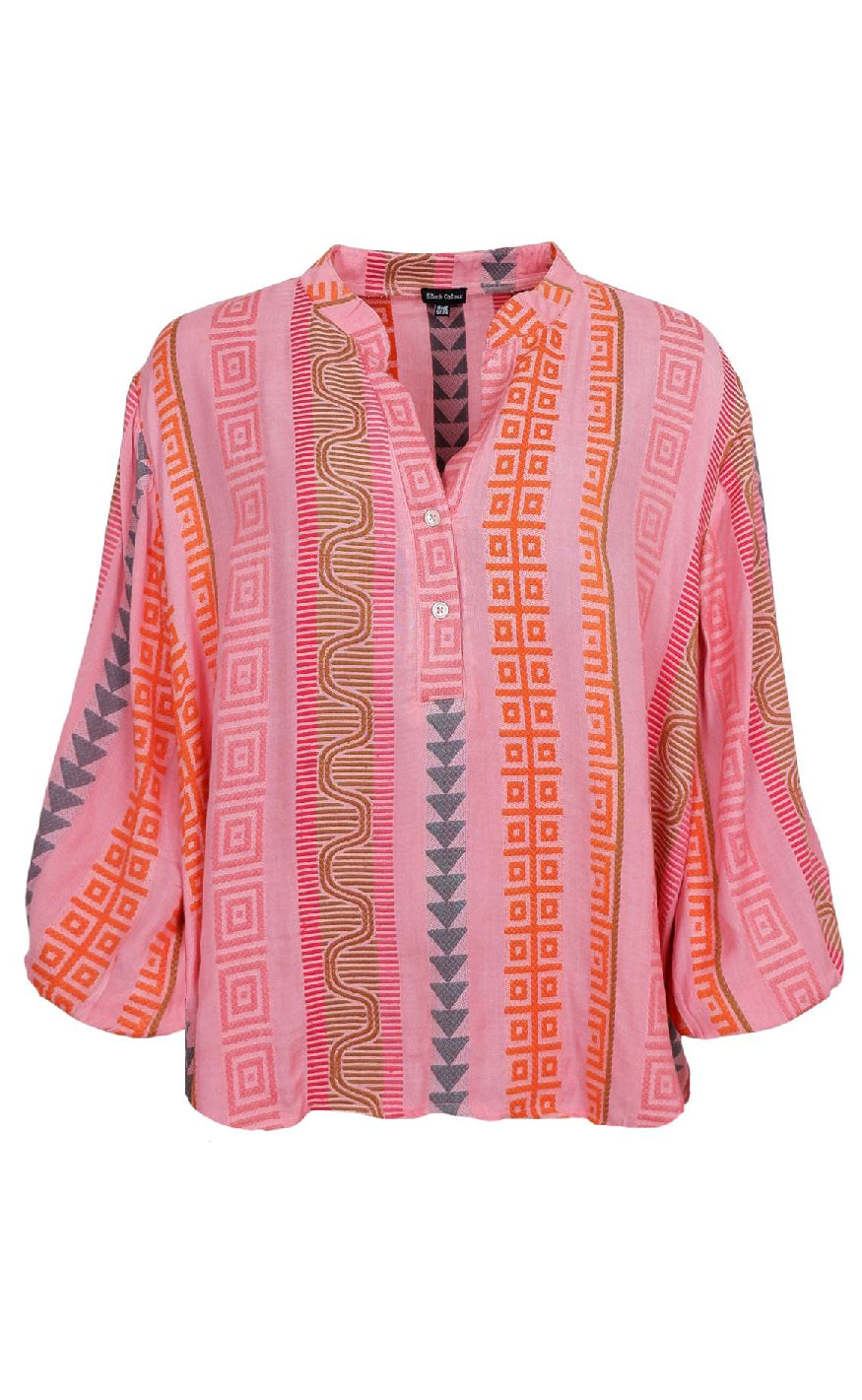Black Colour Skjorte - Los - Pinl Multi