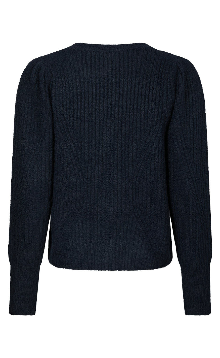 Neo Noir Cardigan - Puli - Navy