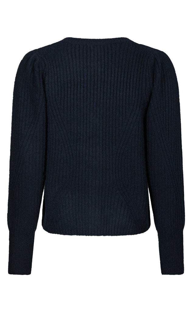 Neo Noir Cardigan - Puli - Navy