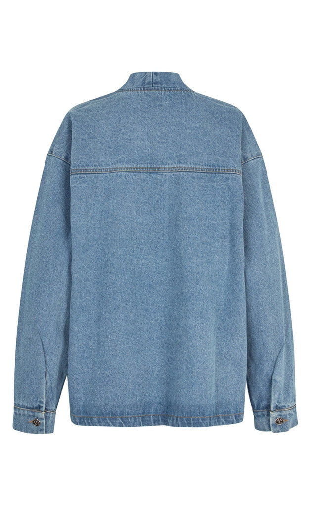 Lollys Laundry Jakke - Mila - Washed Denim