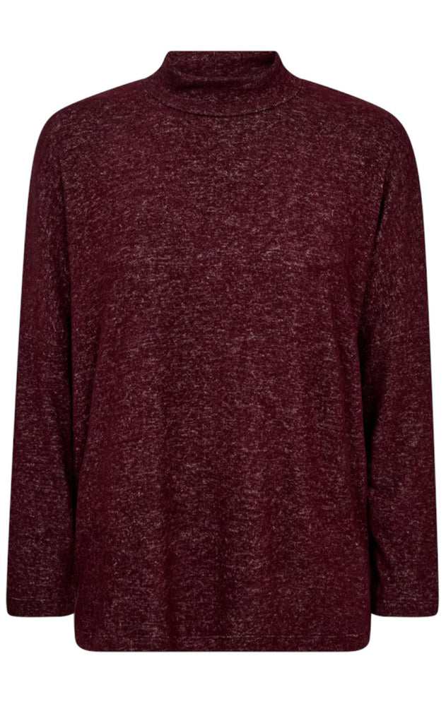 Freequent Bluse - Laveco - Port Royale Melange