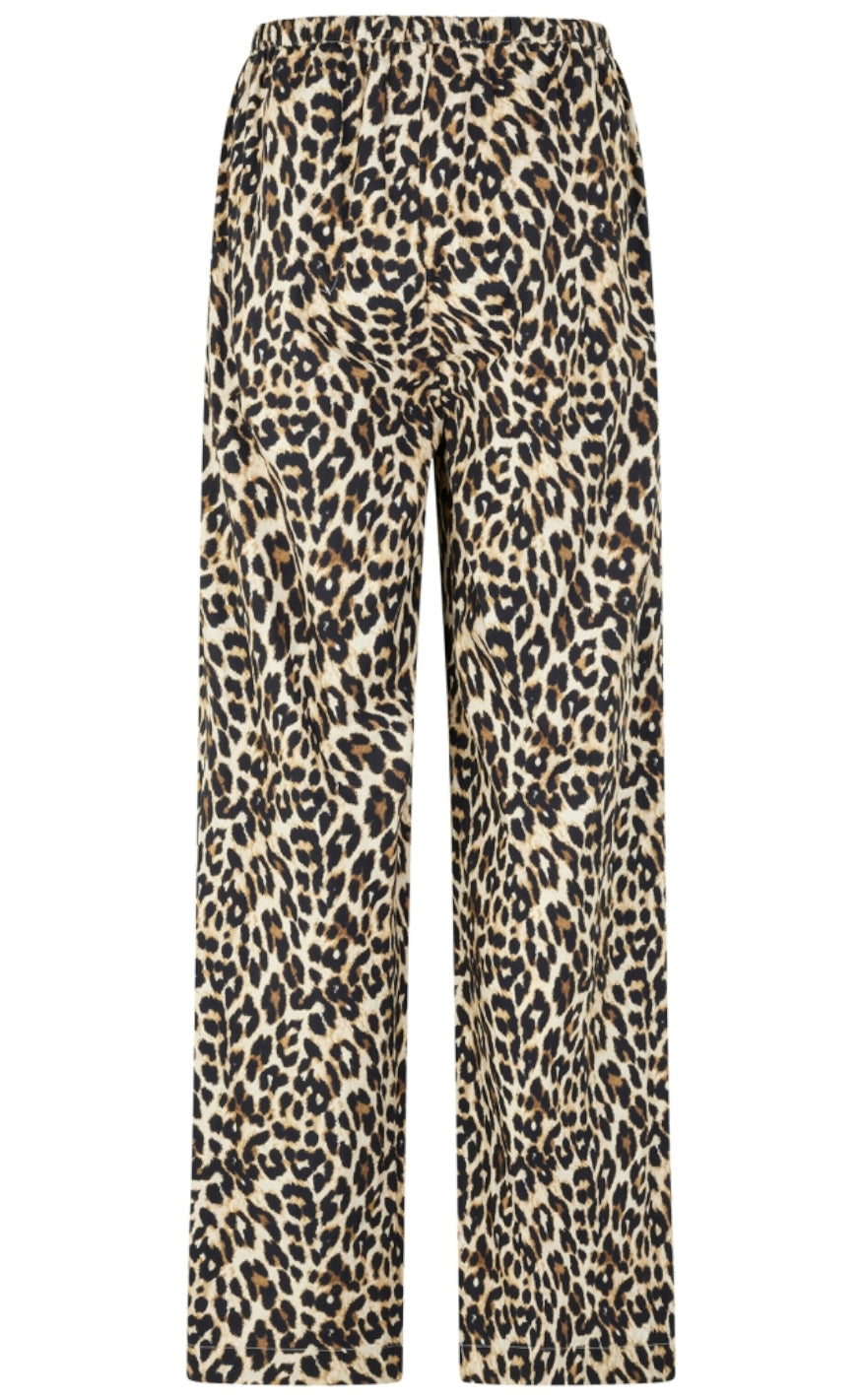 Lollys Laundry Bukser - Rita - Leopard Print