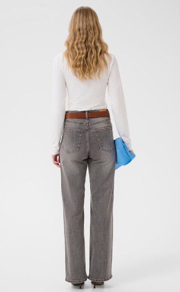 Gestuz T-Shirt - Mida LS - Egret