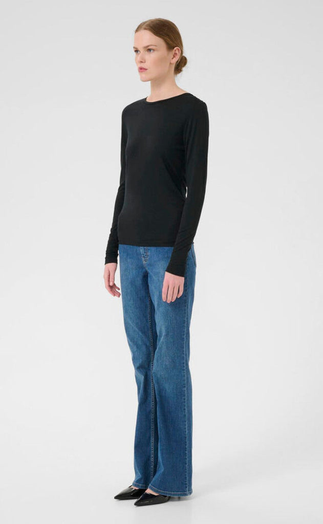 Gestuz Genser - Ninia Roundneck - Black