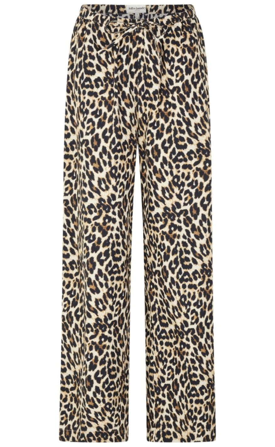 Lollys Laundry Bukser - Rita - Leopard Print