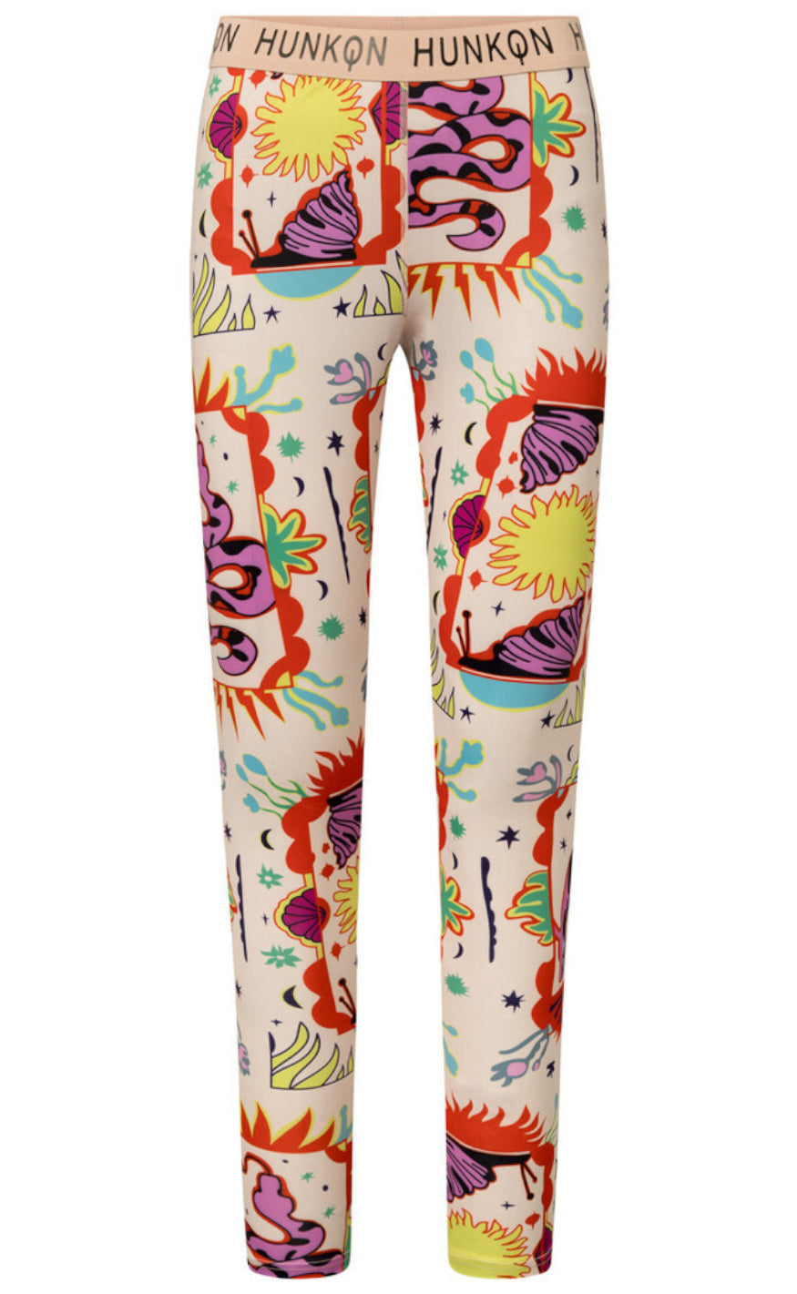 Hunkøn Legging - Gemma - Spirit Animal Art Print