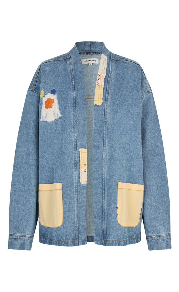 Lollys Laundry Jakke - Mila - Washed Denim