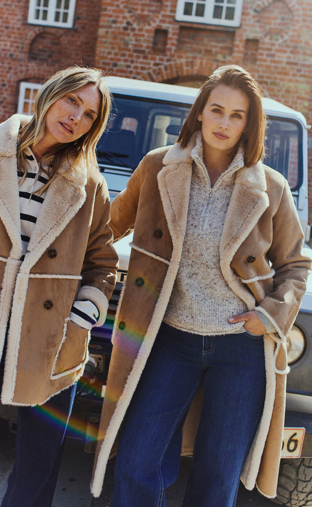 Freequent Jakke - Lamse - Thrush