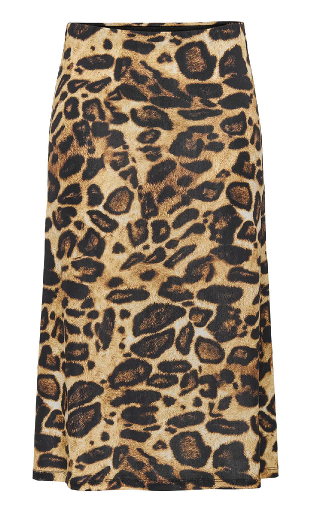 ONLY Skjørt - Lana - Pumice Stone/Wild Leo